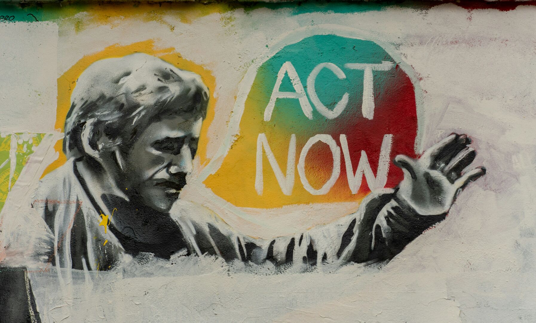 Aquarelle "Act Now"