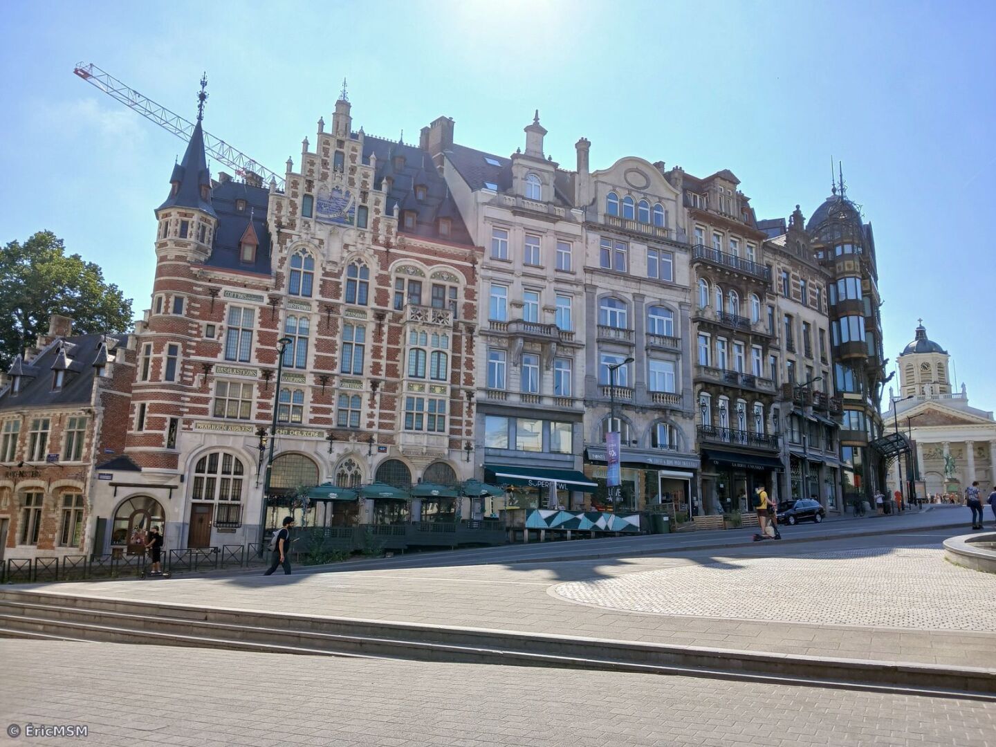 De belles façades rue Ravenstein