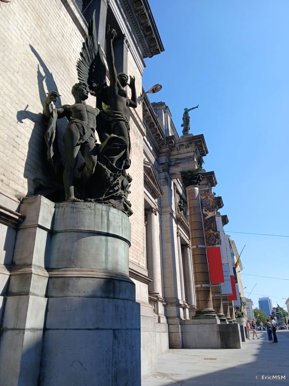 L'entrée du musée des arts anciens