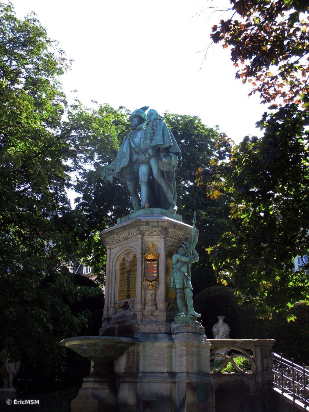 La fontaine des comtes d'Egmont et de Hornes