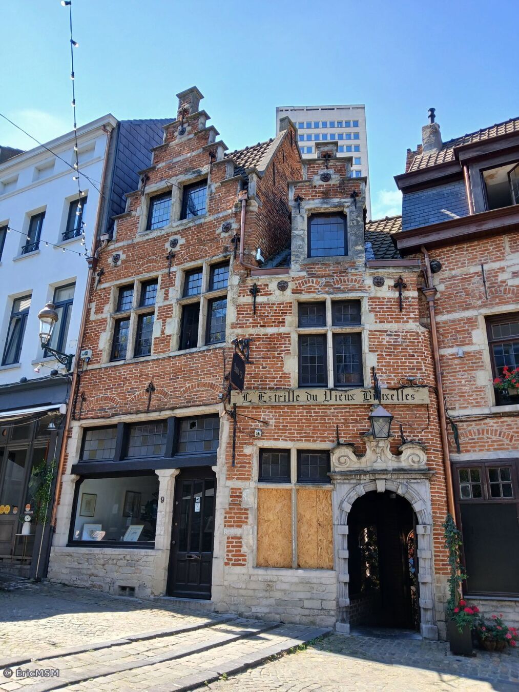 L'estrille du Vieux Bruxelles, la plus ancienne auberge de Bruxelles