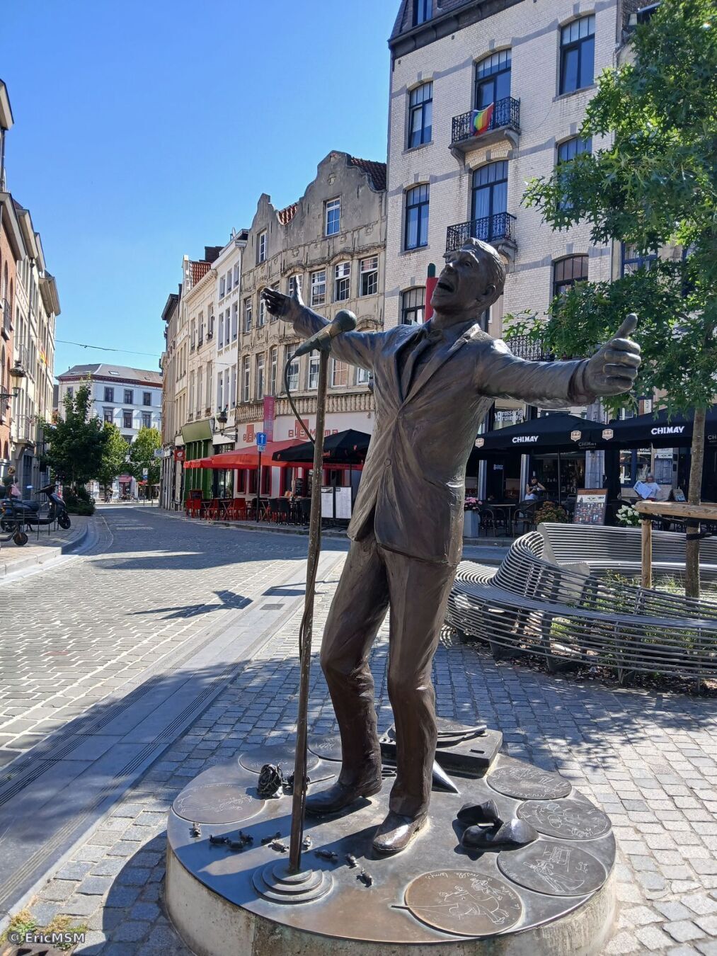 Statue de Jacques Brel