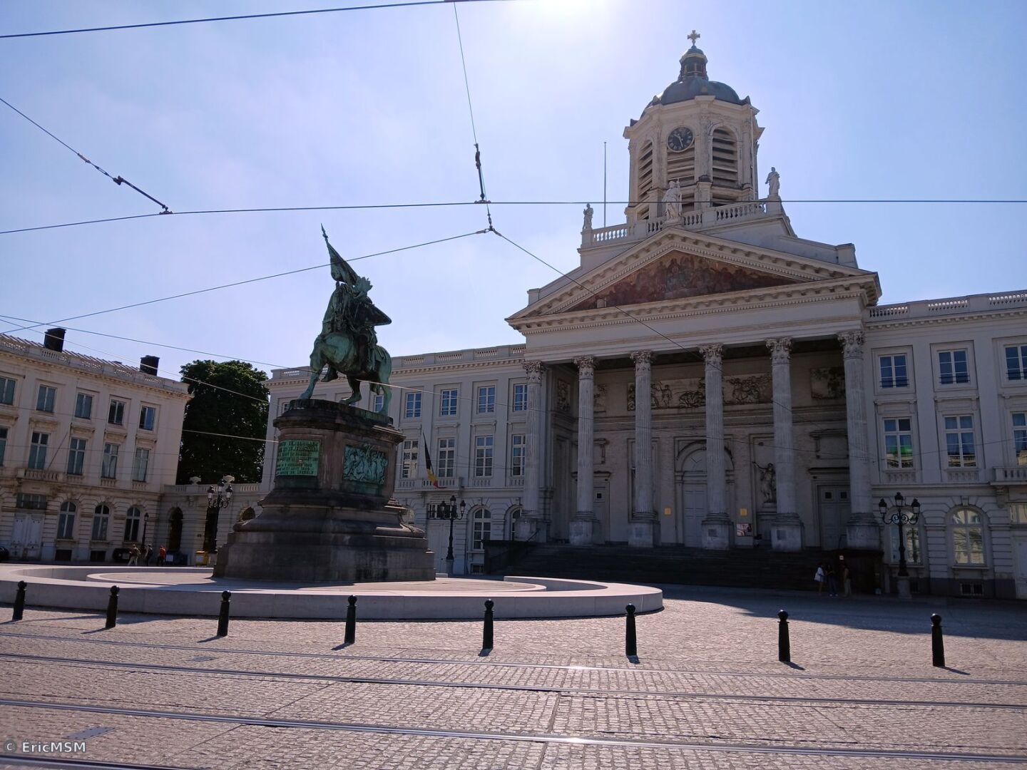 Statue de Godefroy de Bouillon sur la Place Royale