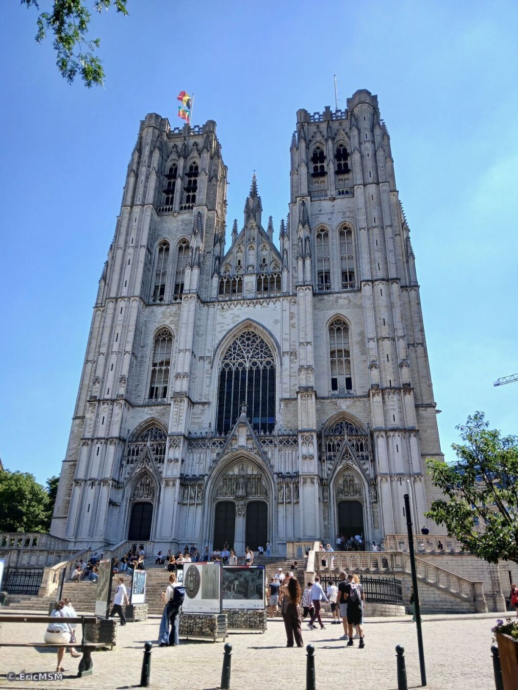 La cathédrale Saints-Michel et Gudule.