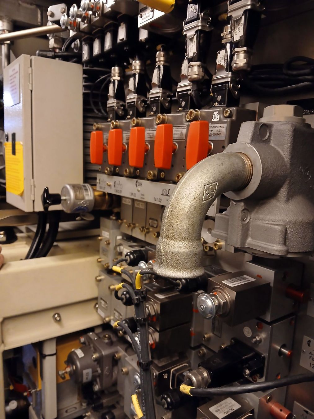 Dans la salle des machines d'une 4000