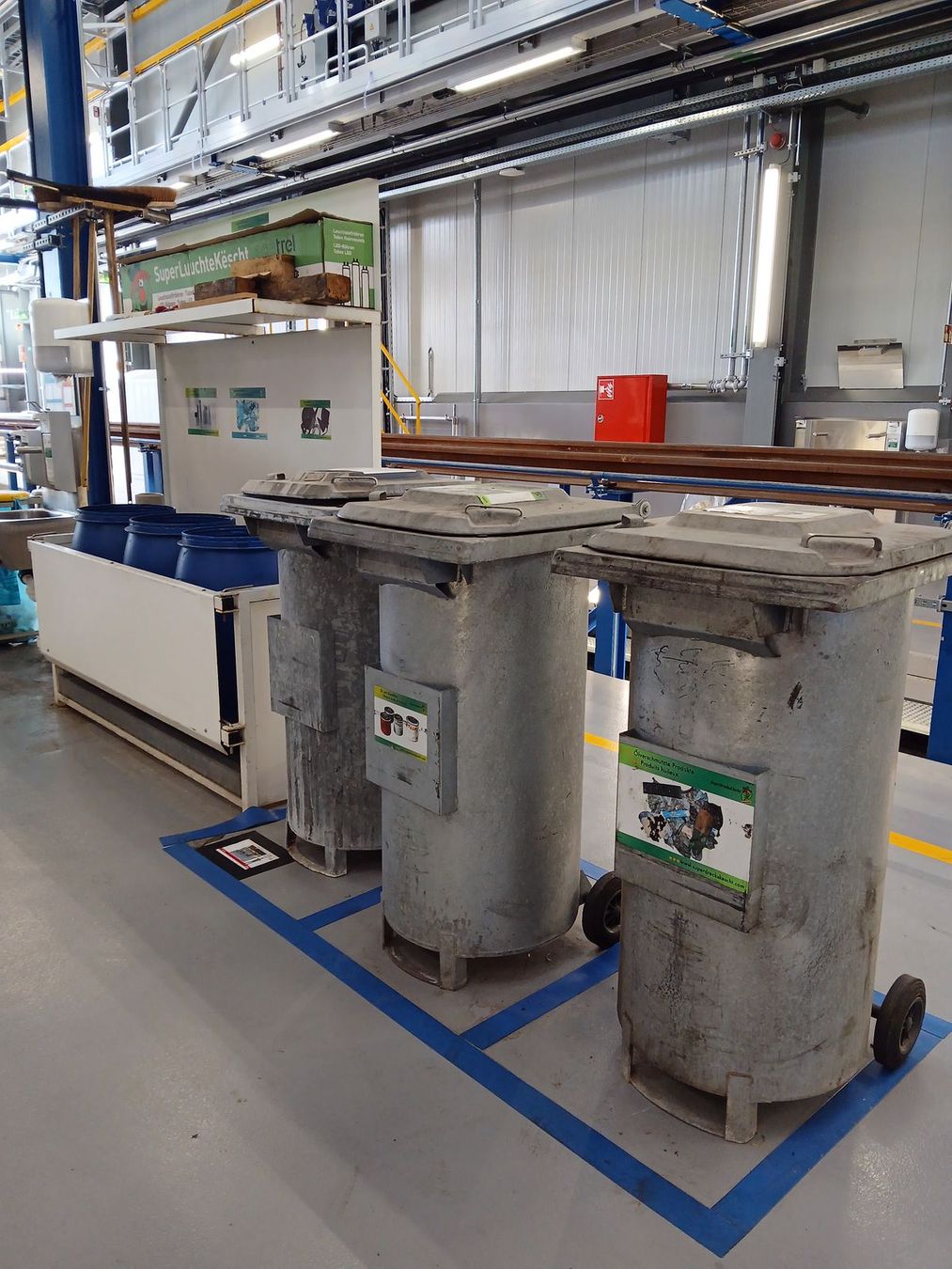 Poubelles de tri